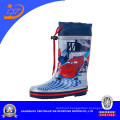 Adjustable Nylon Collar Kids Rain Boots 66996